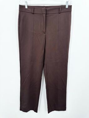 J McLaughlin‎ Women's Brown Straight Leg Dress Trousers Size 8